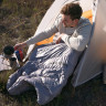 Мешок спальный NATUREHIKE CW400 NH18C400-D с утиным пухом серый 6927595794555