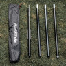 Стойка для тента NATUREHIKE NH20PJ040 алюминиевый сплав 2.4 м, 4 секции черный 6927595782538